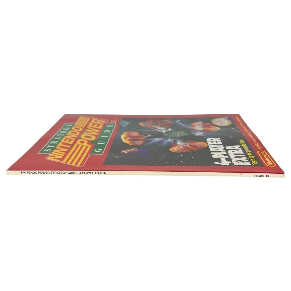 Nintendo Power Strategy Guide Vol. 33 4-Player Extra Team Up Official Strategies